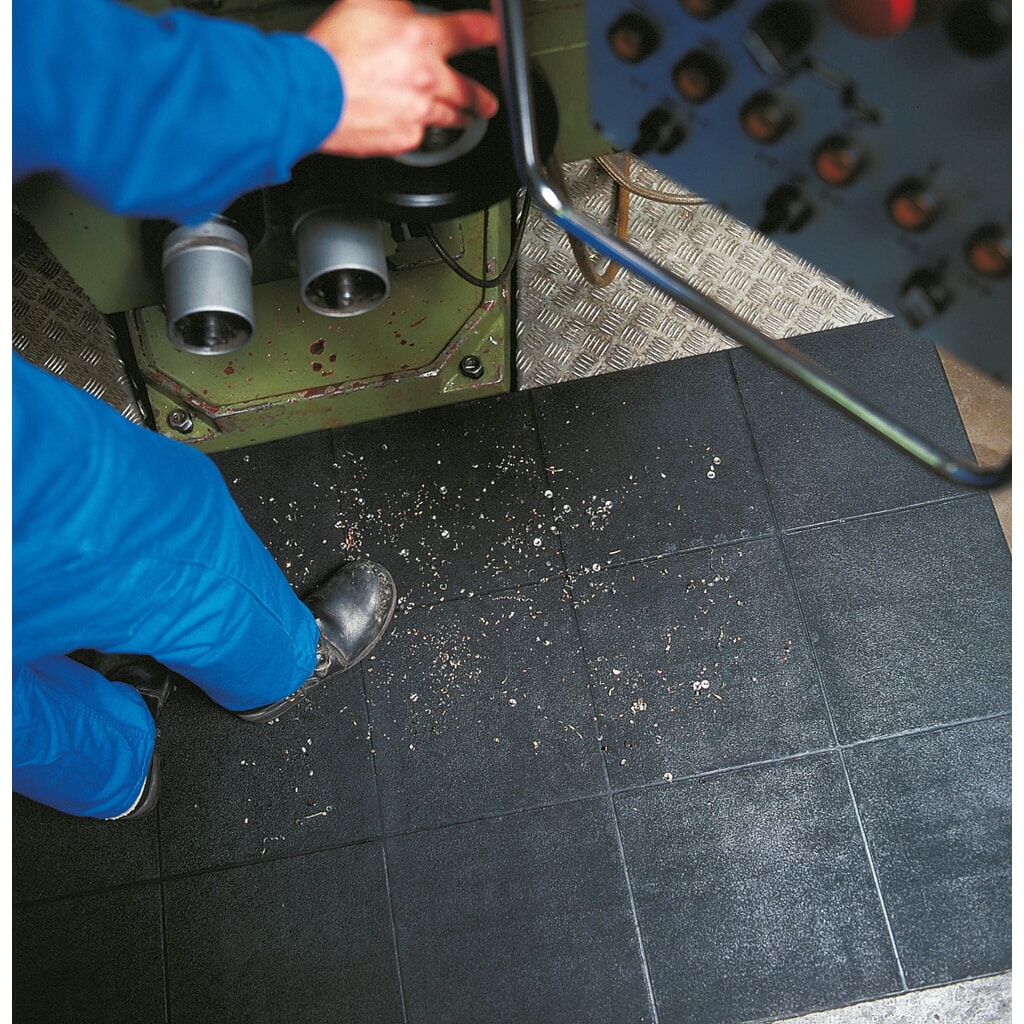 Tapis anti-fatigue YOGA SOLID OIL, 900 x 900 mm N° de l'image du produit 9 : Tapis anti-fatigue YOGA SOLID OIL, 900 x 900 mm