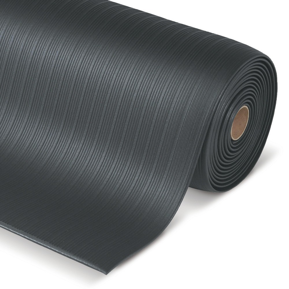Numéro de l'image du produit 1: Tapis anti-fatigue Premium, mousse de vinyle, mct x 910 mm, noir