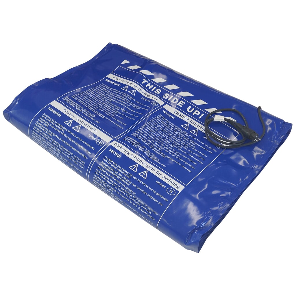 Tapis antigel Kuhlmann, L x l 3 000 x 1 000 mm, 230 V, 1 050 W, avec prise Schuko N° de l'image du produit 2 : Tapis antigel Kuhlmann, L x l 3 000 x 1 000 mm, 230 V, 1 050 W, avec prise Schuko