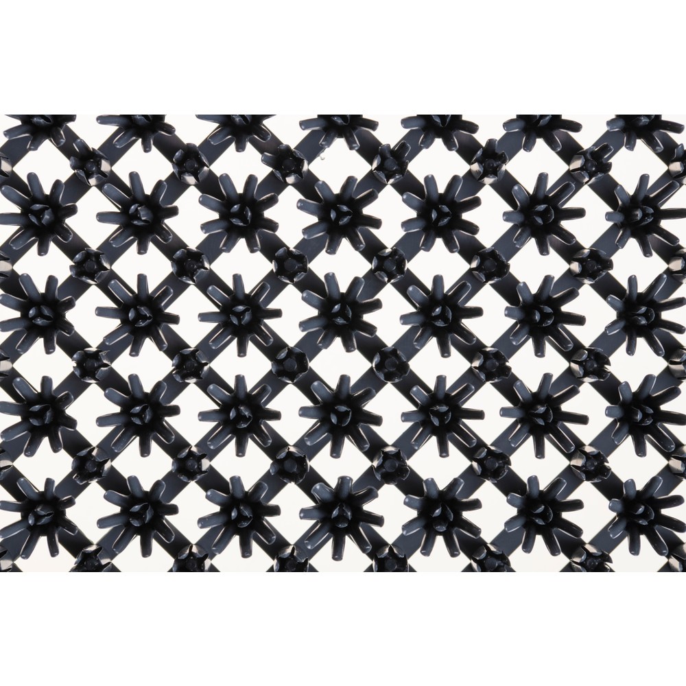 Numéro de l'image du produit 3: Tapis de sol pour saletés grossières, PE, l x P 570 x 860 mm, gris foncé