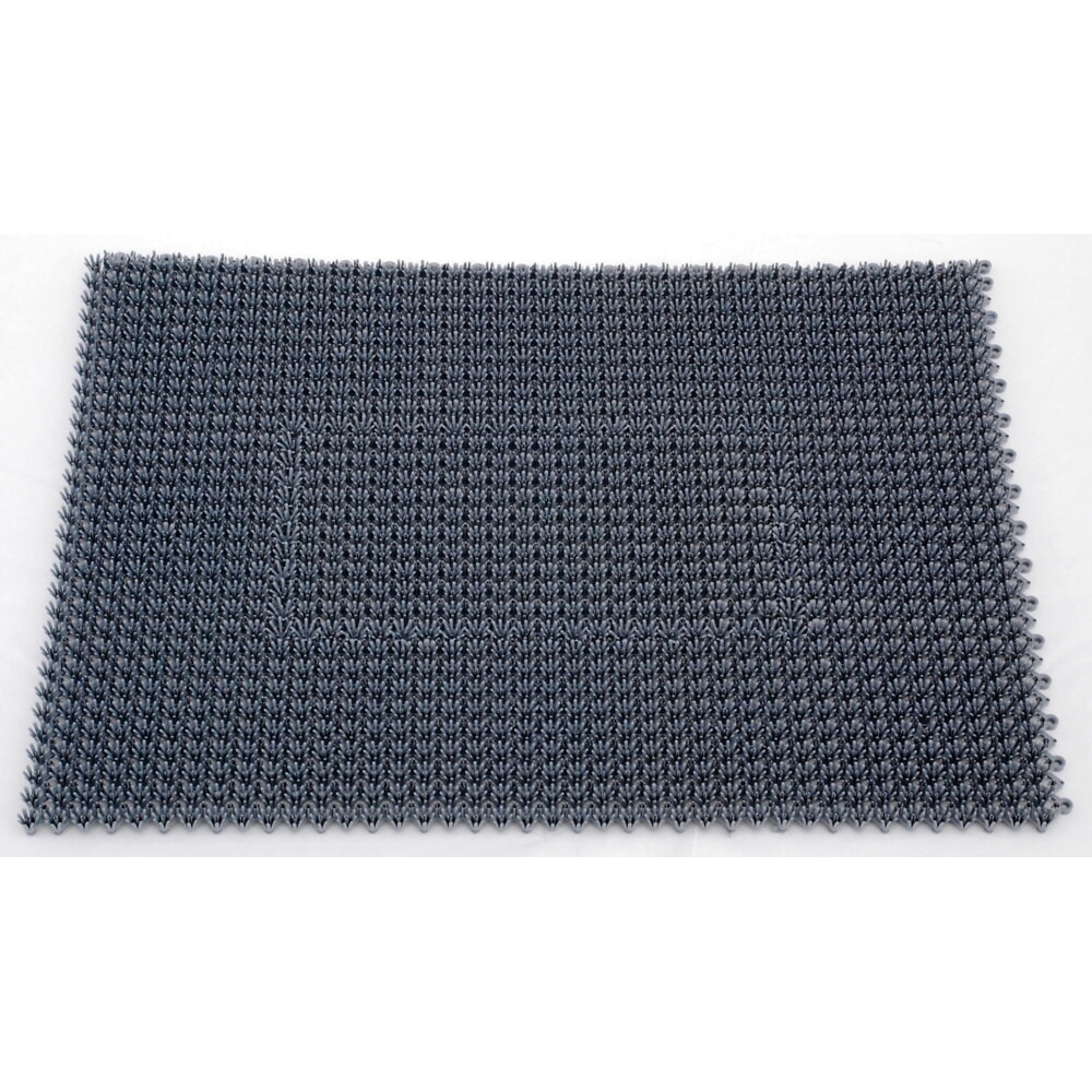 Illustration du produit: Tapis de sol pour saletés grossières, PE, l x P 570 x 860 mm, gris foncé