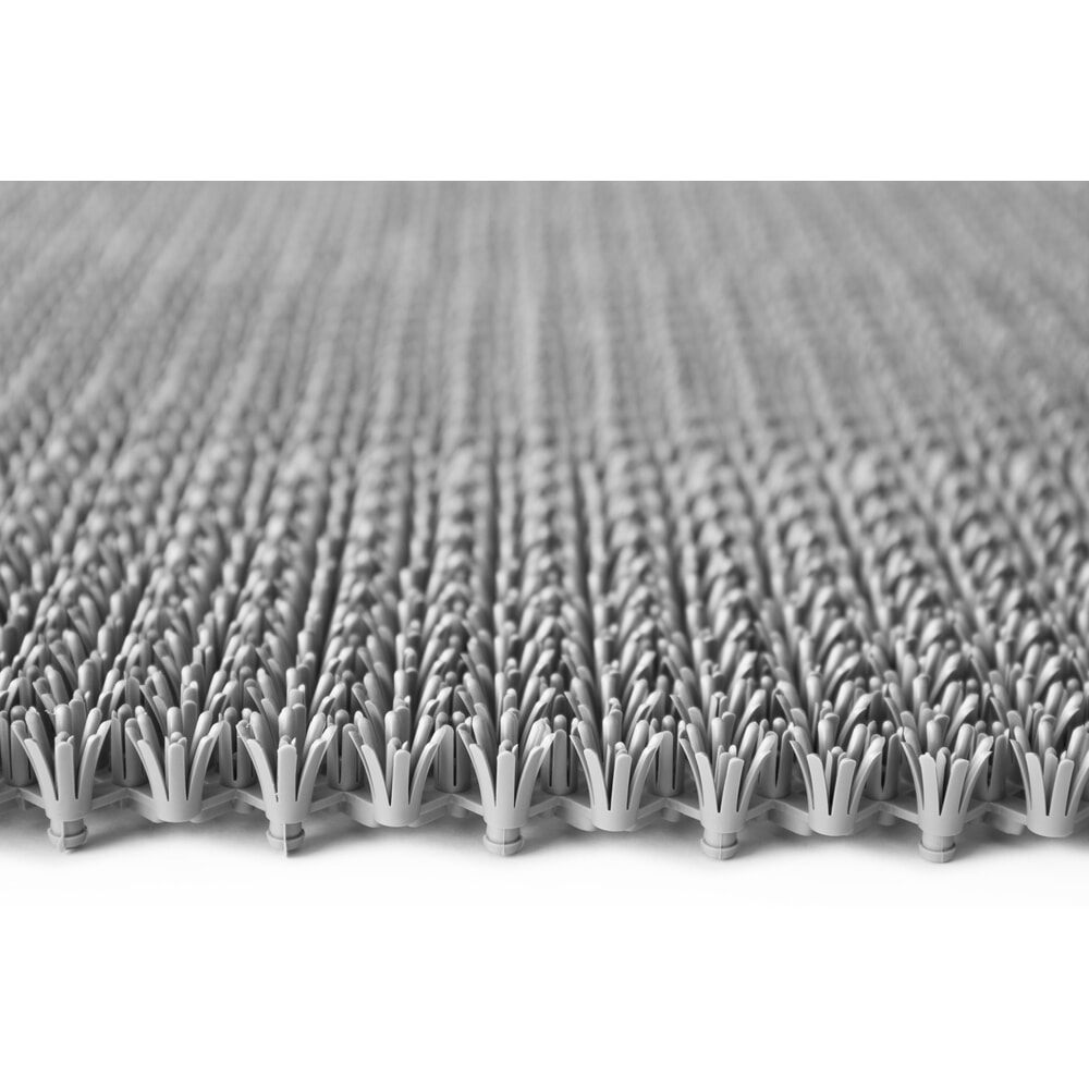 Numéro de l'image du produit 3: Tapis de sol pour saletés grossières, PE, l x P 570 x 860 mm, gris clair