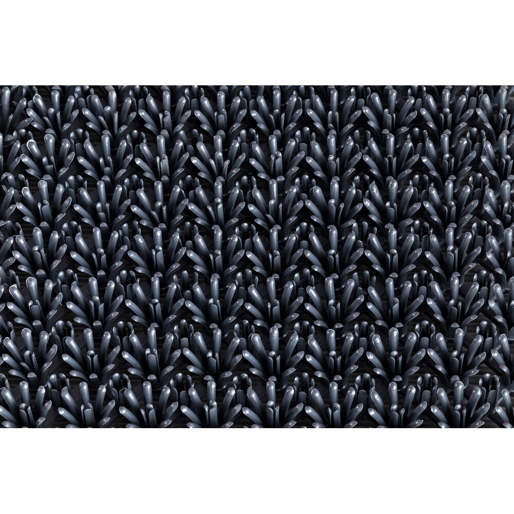N° de l'image du produit 6 : Tapis de sol pour saletés grossières, PE, l x P 570 x 860 mm, gris foncé