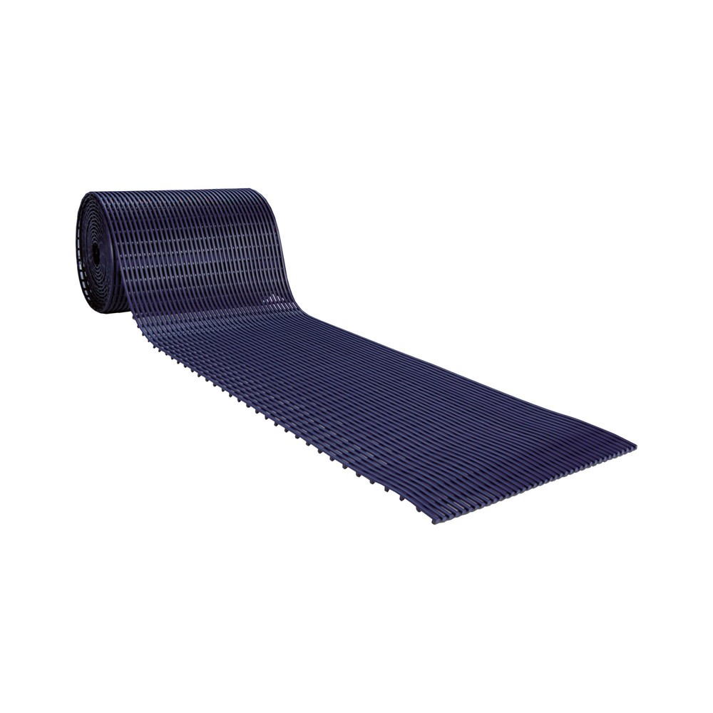 Numéro de l'image du produit 1: Tapis en treillis Heronrib 2000 Flex, PVC, découpe par mètre linéaire x 500 mm, bleu