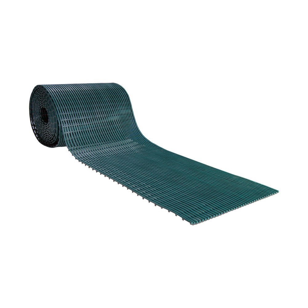 Numéro de l'image du produit 1: Tapis en treillis Heronrib 2000 Flex, PVC, découpe par mètre linéaire x 500 mm, vert