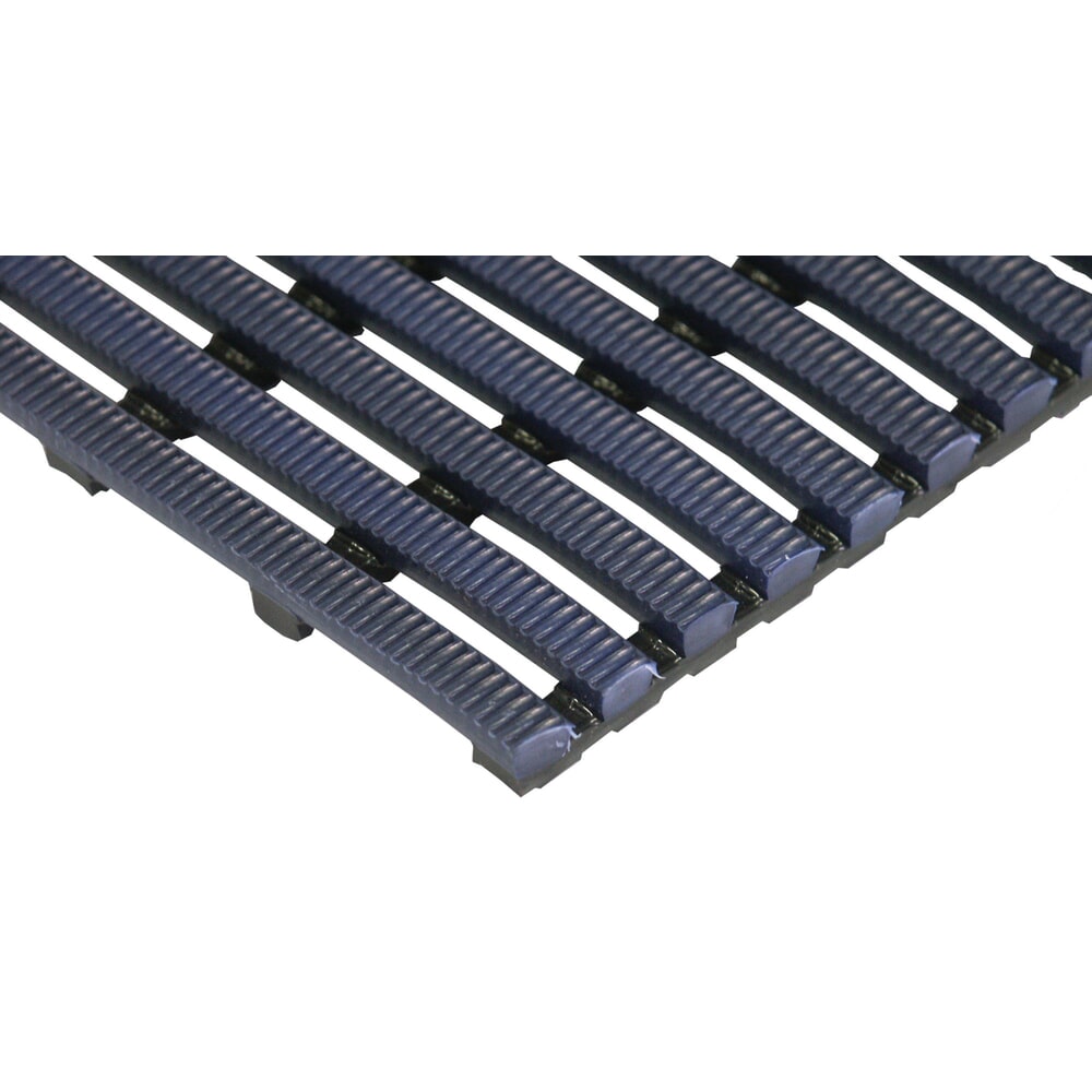 Numéro de l'image du produit 4: Tapis en treillis Heronrib 2000 Flex, PVC, découpe par mètre linéaire x 500 mm, bleu