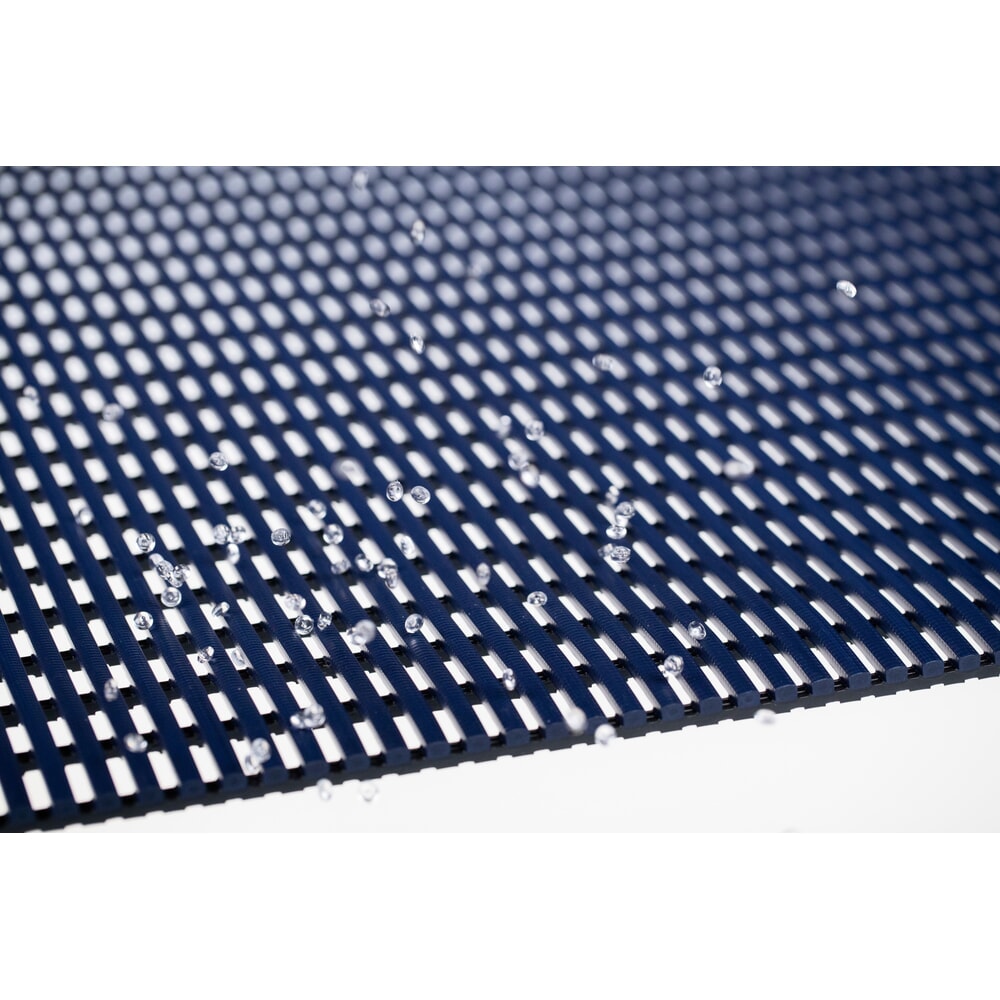 Numéro de l'image du produit 6: Tapis en treillis Heronrib 2000 Flex, PVC, découpe par mètre linéaire x 500 mm, bleu