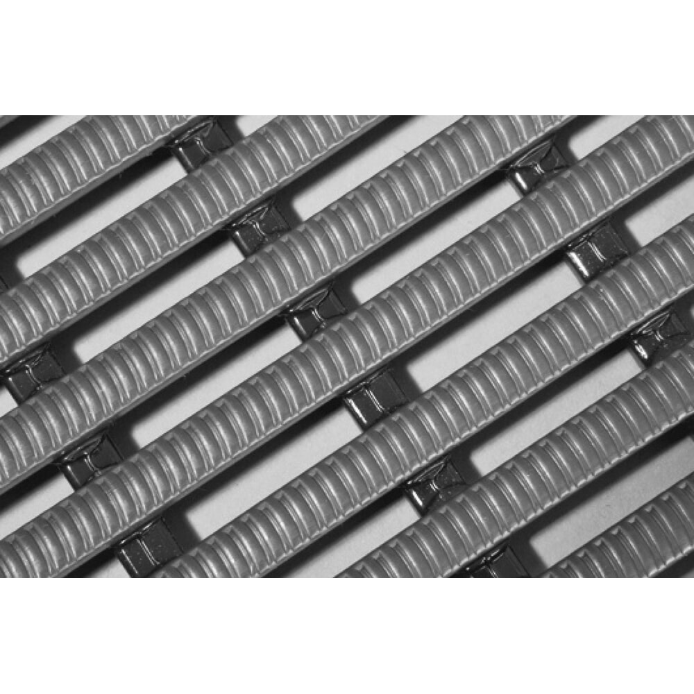 Numéro de l'image du produit 5: Tapis en treillis Heronrib 2000 Flex, PVC, découpe par mètre linéaire x 500 mm, gris