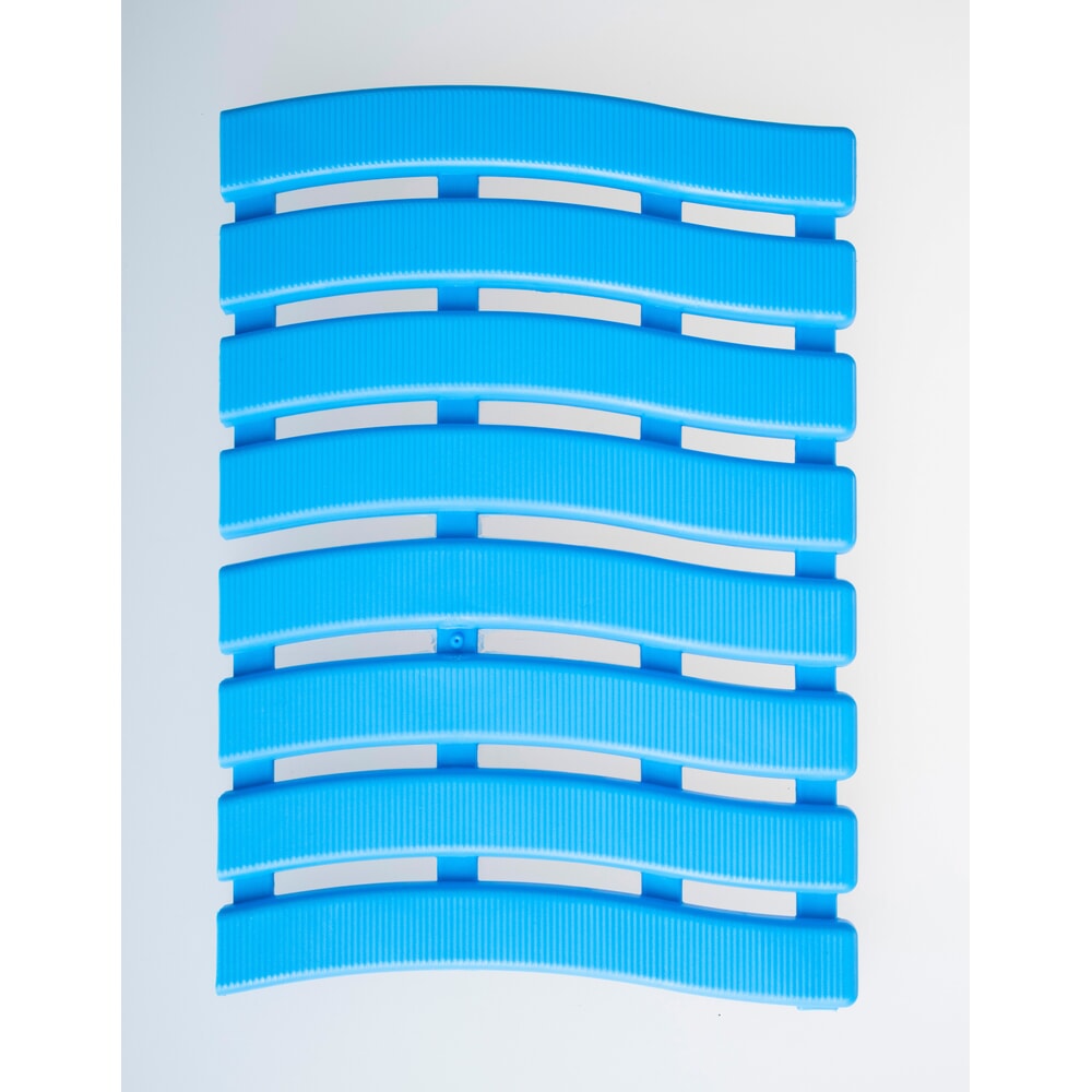 Numéro de l'image du produit 3: Tapis en treillis Yoga Soft Step, PE, découpe par mètre linéaire, lxP 600 x 1 000 mm, bleu