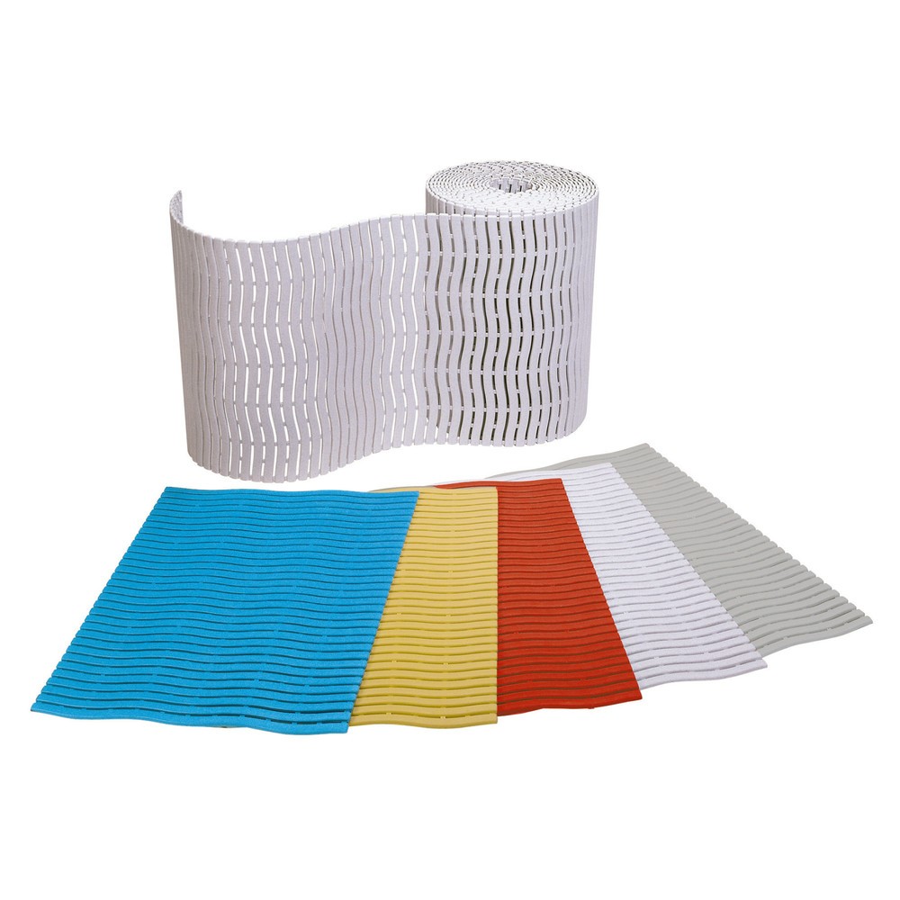 Numéro de l'image du produit 2: Tapis en treillis Yoga Soft Step, PE, découpe par mètre linéaire, lxP 600 x 1 000 mm, gris