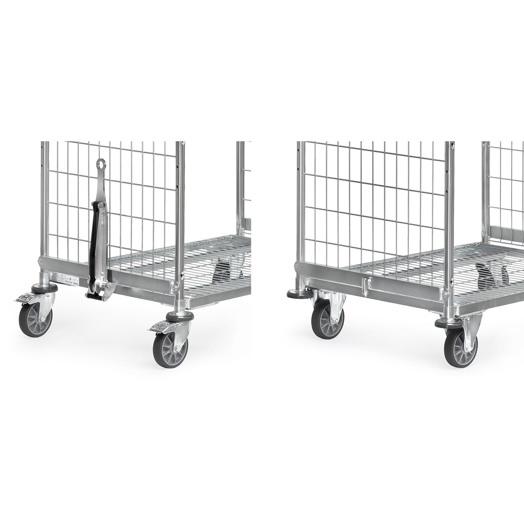Timon + attelage pour chariot de préparation de commandes fetra®, largeur 510 mm N° de l'image du produit 1 : Timon + attelage pour chariot de préparation de commandes fetra®, largeur 510 mm