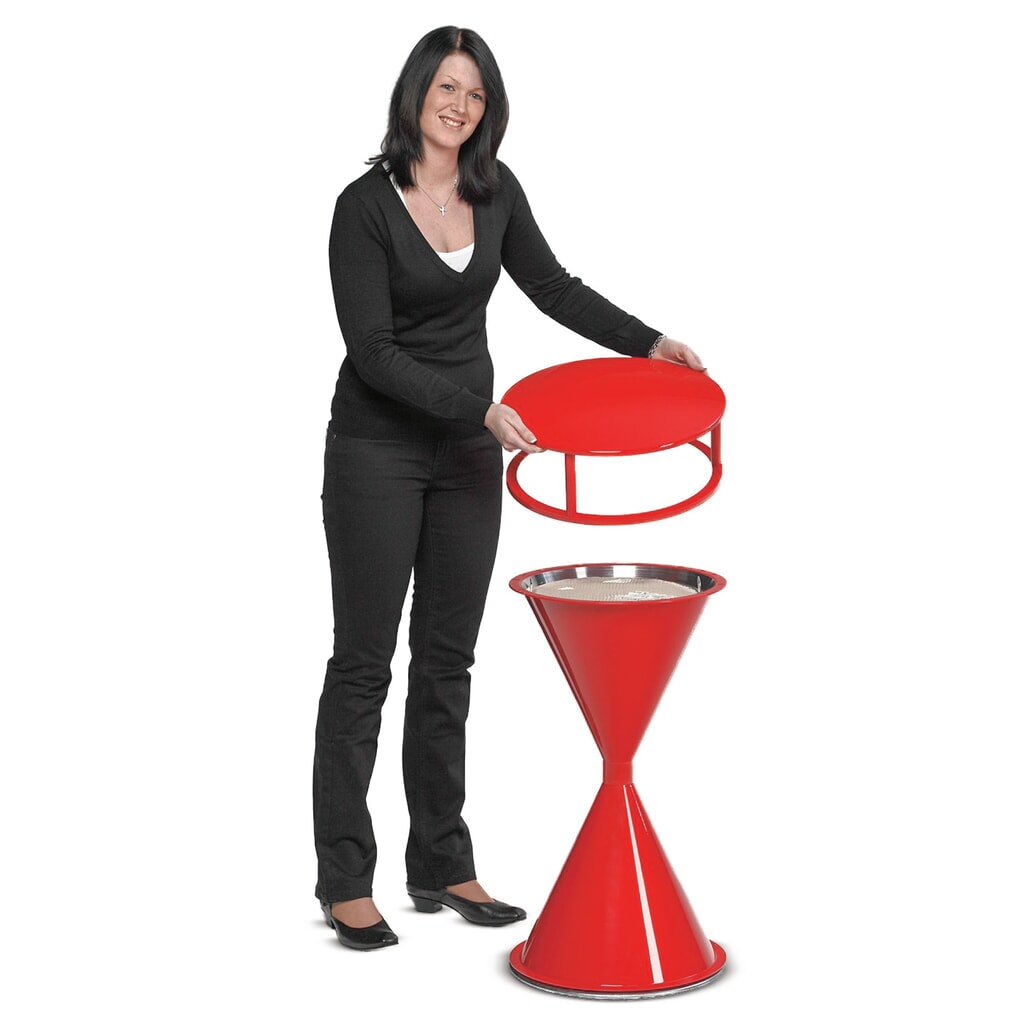 Toit pour cendrier colonne VAR® CLASSIC, plastique