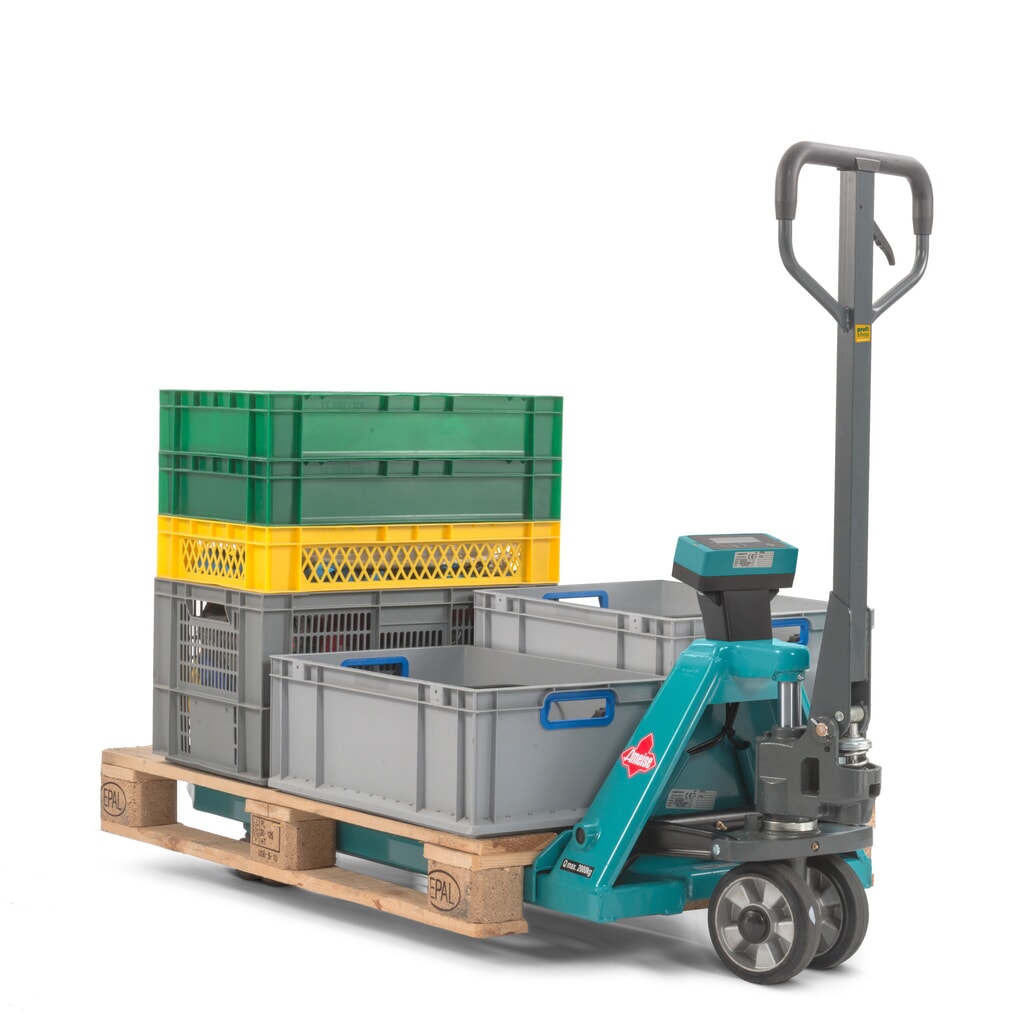 Transpalette avec balance Ameise® PTM 2.0 Scale, pas de 1 kg, capacité de charge 2 000 kg N° de l'image du produit 6 : Transpalette avec balance Ameise® PTM 2.0 Scale, pas de 1 kg, capacité de charge 2 000 kg