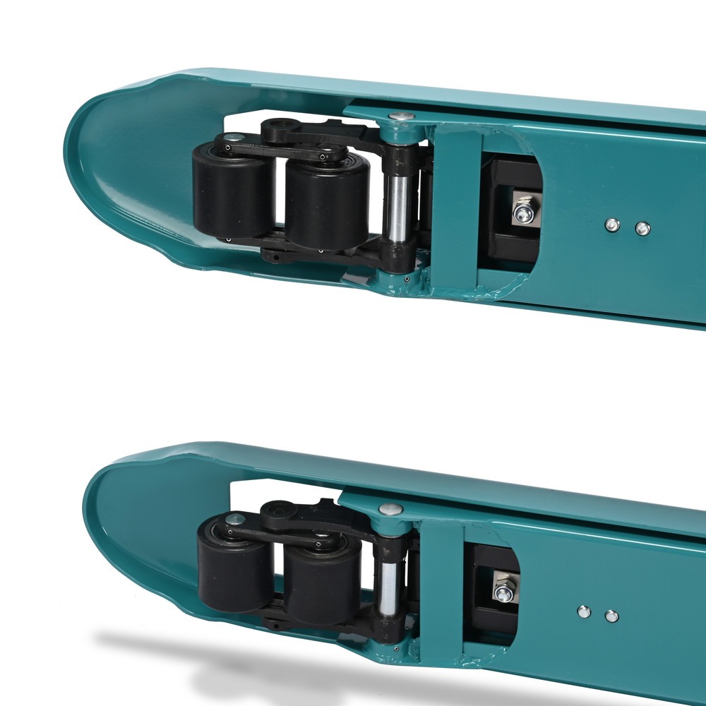 Numéro de l'image du produit 5: Transpalette avec balance Ameise® PTM 2.0 Scale avec écran sur la tête du timon, capacité de charge 2 000 kg, galets tandem