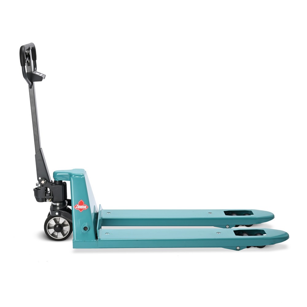 Numéro de l'image du produit 10: Transpalette avec balance Ameise® PTM 2.0 Scale avec écran sur la tête du timon, capacité de charge 2 000 kg, galets tandem
