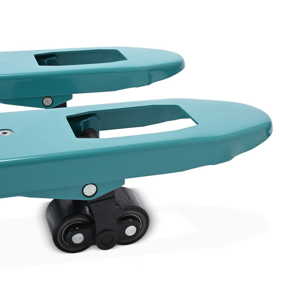 Numéro de l'image du produit 11: Transpalette avec balance Ameise® PTM 2.0 Scale avec écran sur la tête du timon, capacité de charge 2 000 kg, galets tandem