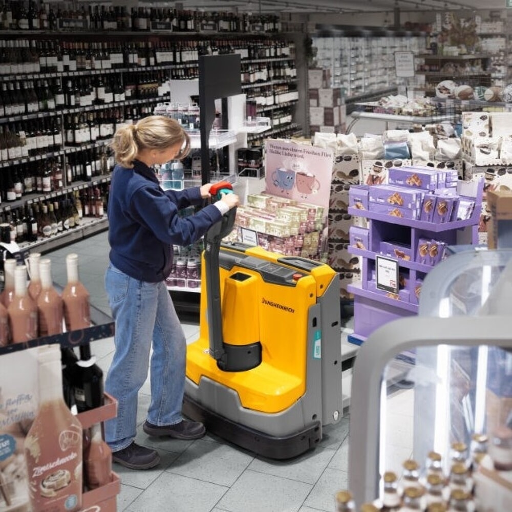 Numéro de l'image du produit 14: Transpalette électrique Jungheinrich EJE 116i, capacité de charge 1 600 kg, longueur des fourches 1 150 mm
