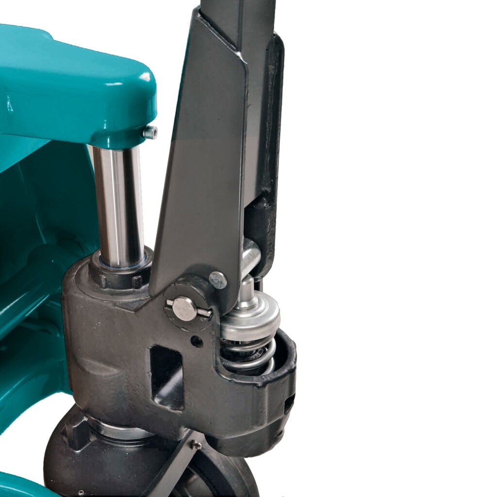 Transpalette manuel Ameise® PTM 2.0, capacité de charge 2 000 kg, longueur de fourche 800 mm, polyuréthane, galets tandem N° de l'image du produit 6 : Transpalette manuel Ameise® PTM 2.0, capacité de charge 2 000 kg, longueur de fourche 800 mm, polyuréthane, galets tandem