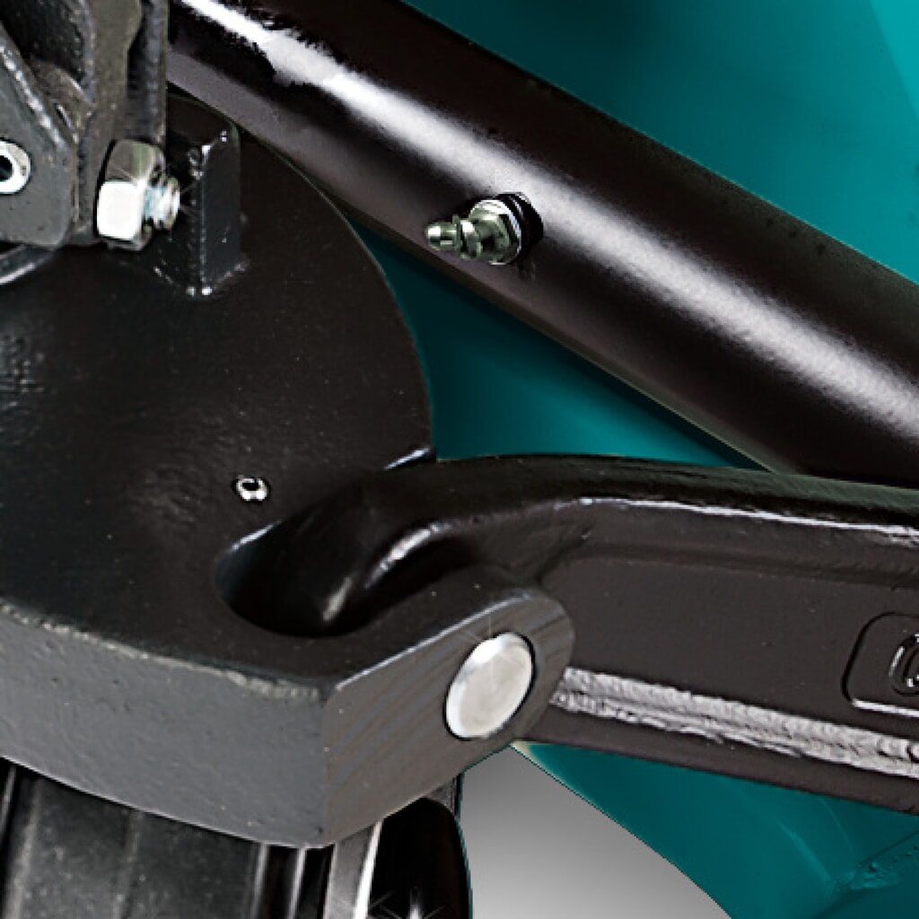 Transpalette manuel Ameise® PTM 2.0, capacité de charge 2 000 kg, longueur de fourche 800 mm, polyuréthane, galets tandem N° de l'image du produit 5 : Transpalette manuel Ameise® PTM 2.0, capacité de charge 2 000 kg, longueur de fourche 800 mm, polyuréthane, galets tandem