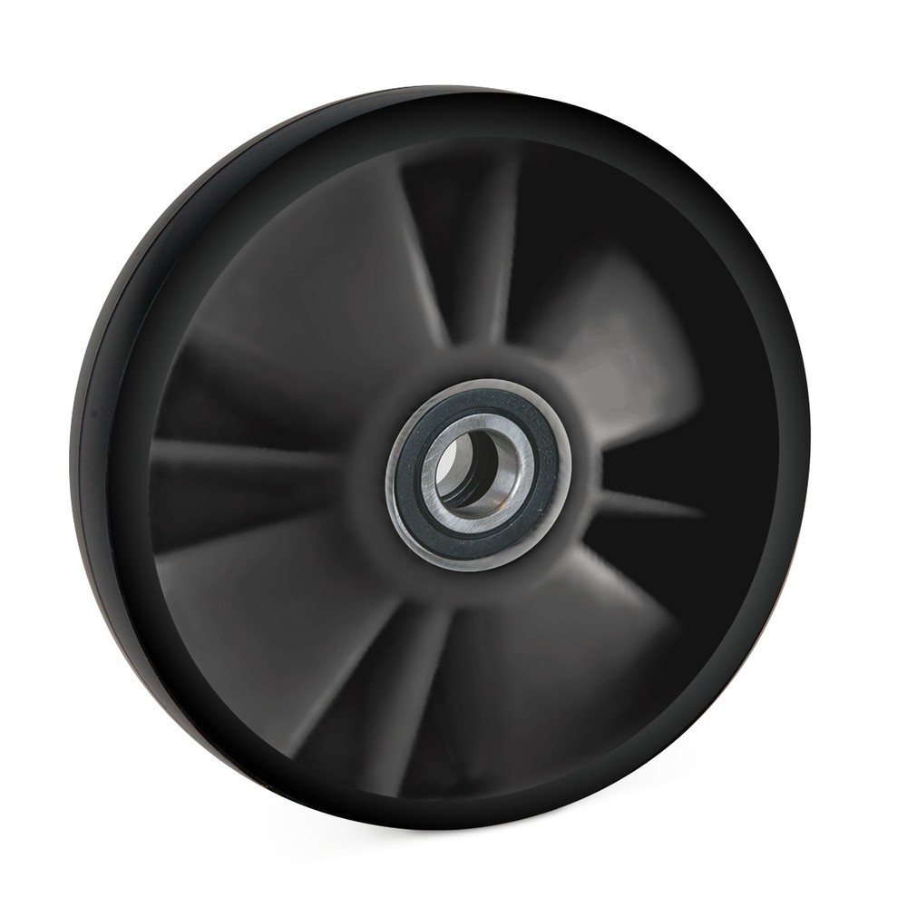 N° de l'image du produit 4 : Transpalette manuel Ameise® PTM 2.0, capacité de charge 2 000 kg, longueur de fourche 1 800 mm, polyuréthane, galets tandem