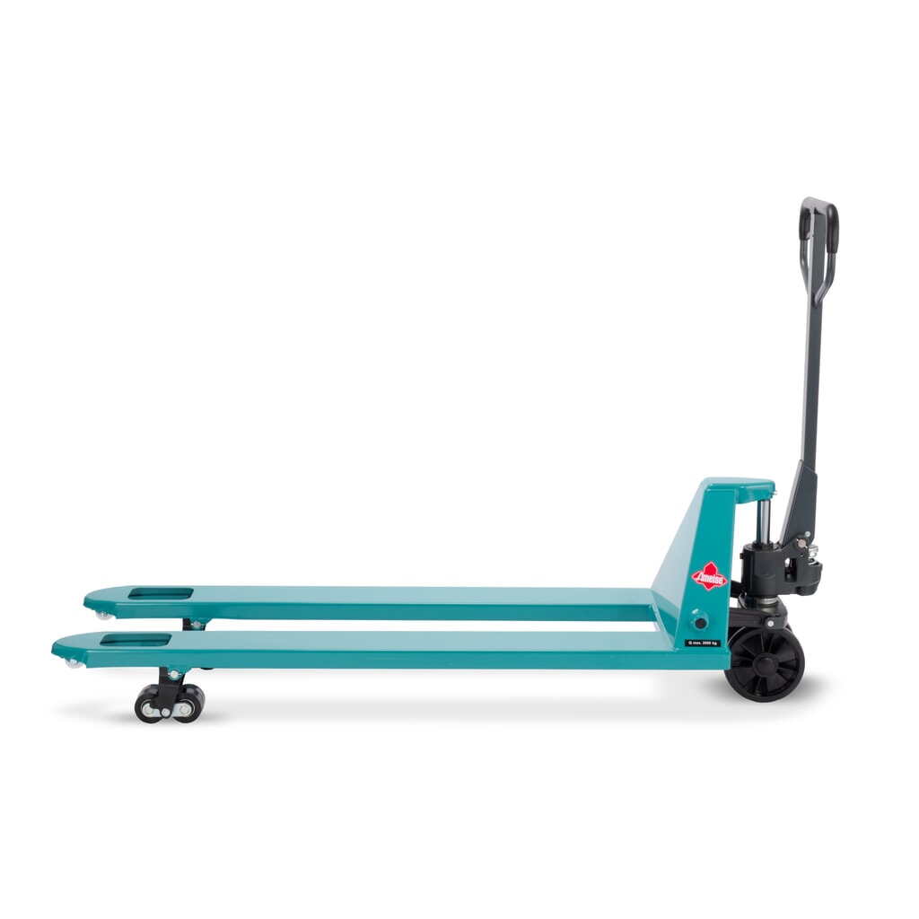 Transpalette manuel Ameise® PTM 2.0, capacité de charge 2 000 kg, longueur de fourche 1 500 mm, polyuréthane, galets tandem N° de l'image du produit 8 : Transpalette manuel Ameise® PTM 2.0, capacité de charge 2 000 kg, longueur de fourche 1 500 mm, polyuréthane, galets tandem