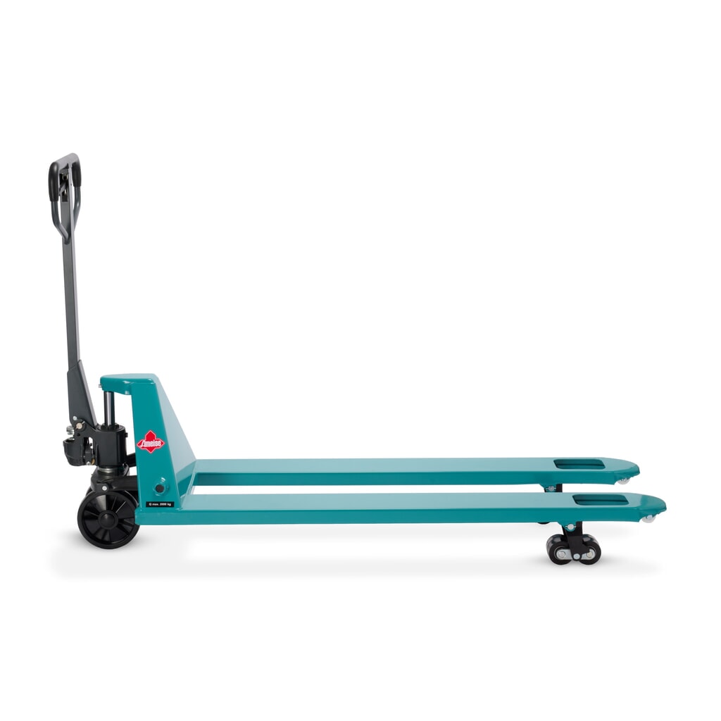 Transpalette manuel Ameise® PTM 2.0, capacité de charge 2 000 kg, longueur de fourche 1 500 mm, polyuréthane, galets tandem N° de l'image du produit 10 : Transpalette manuel Ameise® PTM 2.0, capacité de charge 2 000 kg, longueur de fourche 1 500 mm, polyuréthane, galets tandem