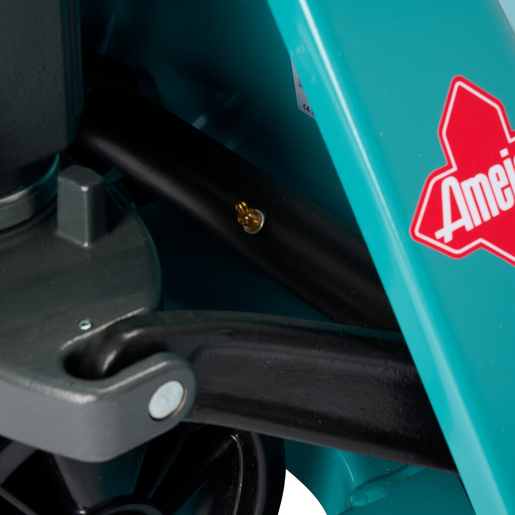 Transpalette manuel Ameise® PTM 2.0, capacité de charge 2 000 kg, longueur de fourche 1 500 mm, polyuréthane, galets tandem N° de l'image du produit 12 : Transpalette manuel Ameise® PTM 2.0, capacité de charge 2 000 kg, longueur de fourche 1 500 mm, polyuréthane, galets tandem