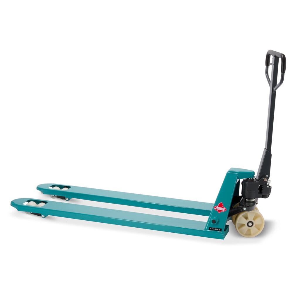 Numéro de l'image du produit 6: Transpalette manuel Ameise® PTM 2.0 capacité de charge 2 000 kg, longueur des fourches 1 500 mm, nylon, galets tandem