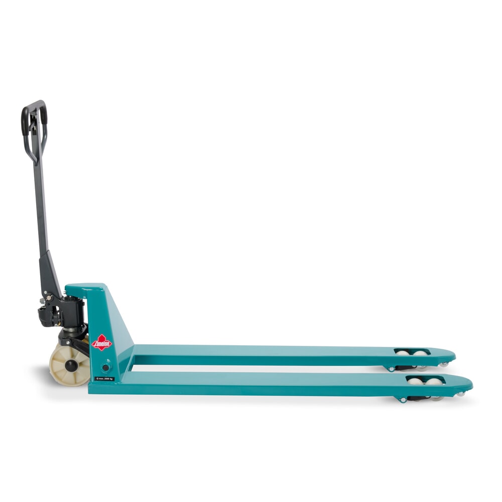 Numéro de l'image du produit 8: Transpalette manuel Ameise® PTM 2.0 capacité de charge 2 000 kg, longueur des fourches 1 500 mm, nylon, galets tandem