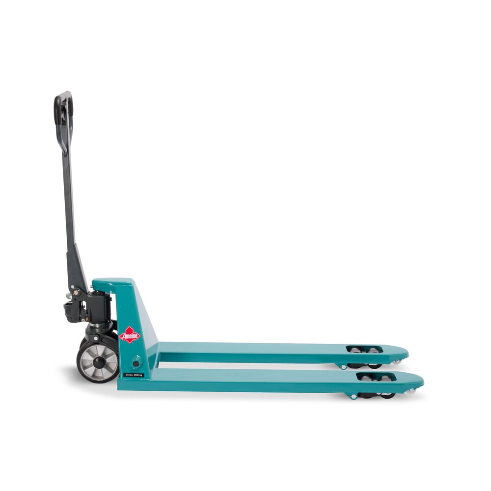 Numéro de l'image du produit 13: Transpalette manuel Ameise® PTM 2.5 capacité de charge 2 500 kg, longueur des fourches 1 150 mm, caoutchouc plein / polyuréthane, galets tandem