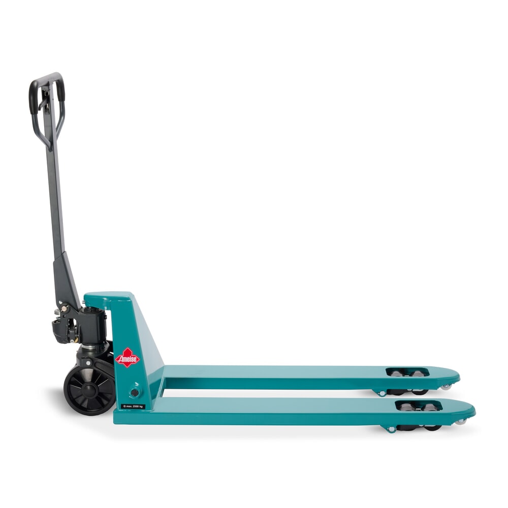Numéro de l'image du produit 9: Transpalette manuel Ameise® PTM 2.5 capacité de charge 2 500 kg, longueur des fourches 1 150 mm, polyuréthane, galets tandem