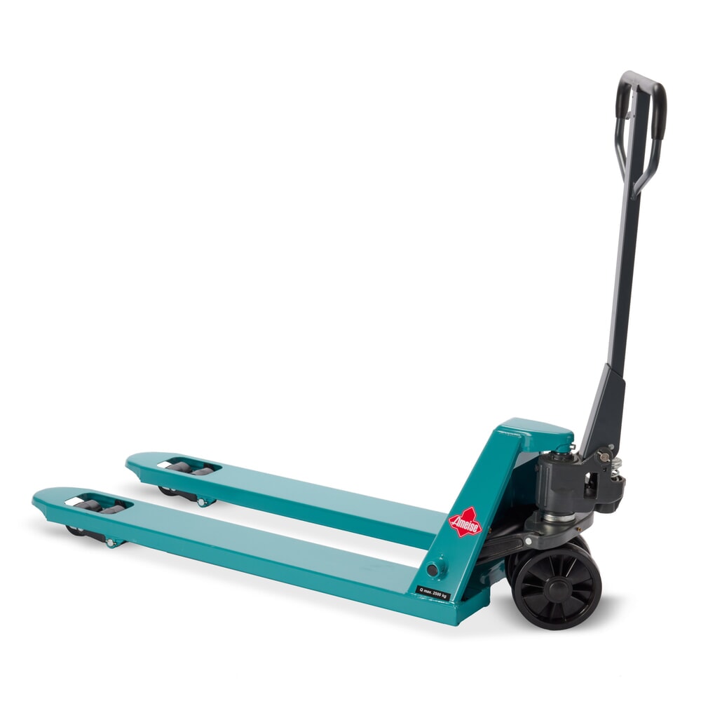 Numéro de l'image du produit 12: Transpalette manuel Ameise® PTM 2.5 capacité de charge 2 500 kg, longueur des fourches 1 150 mm, polyuréthane, galets tandem