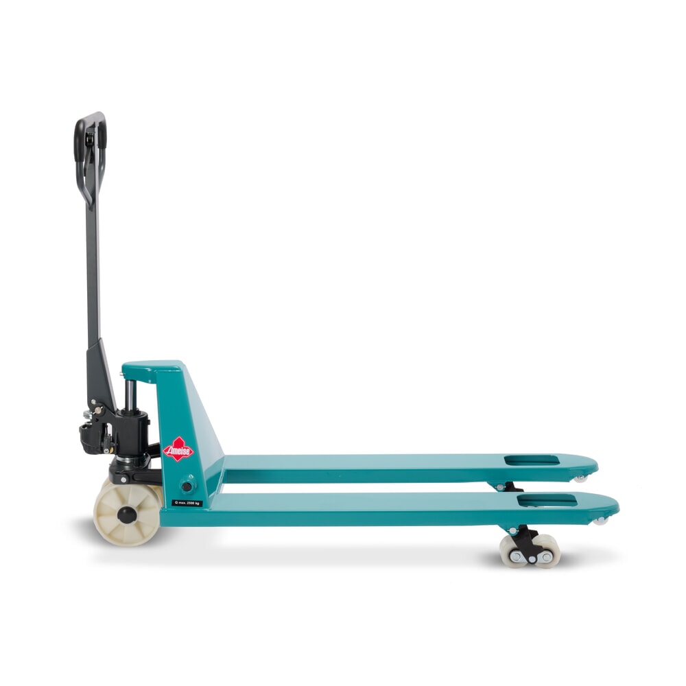 Numéro de l'image du produit 10: Transpalette manuel Ameise® PTM 2.5 capacité de charge 2 500 kg, longueur des fourches 1 150 mm, nylon, galets tandem