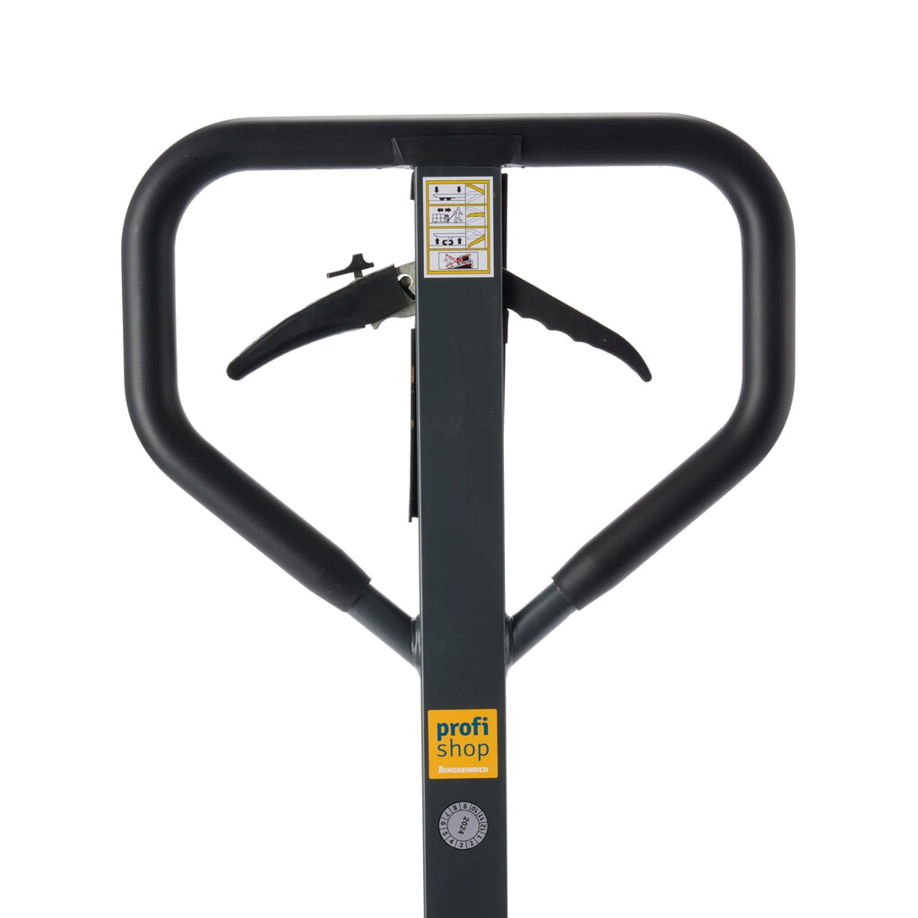 Transpalette manuel Ameise® PTM 2.0, capacité de charge 2 000 kg, longueur de fourche 1 500 mm, polyuréthane, galets tandem N° de l'image du produit 5 : Transpalette manuel Ameise® PTM 2.0, capacité de charge 2 000 kg, longueur de fourche 1 500 mm, polyuréthane, galets tandem