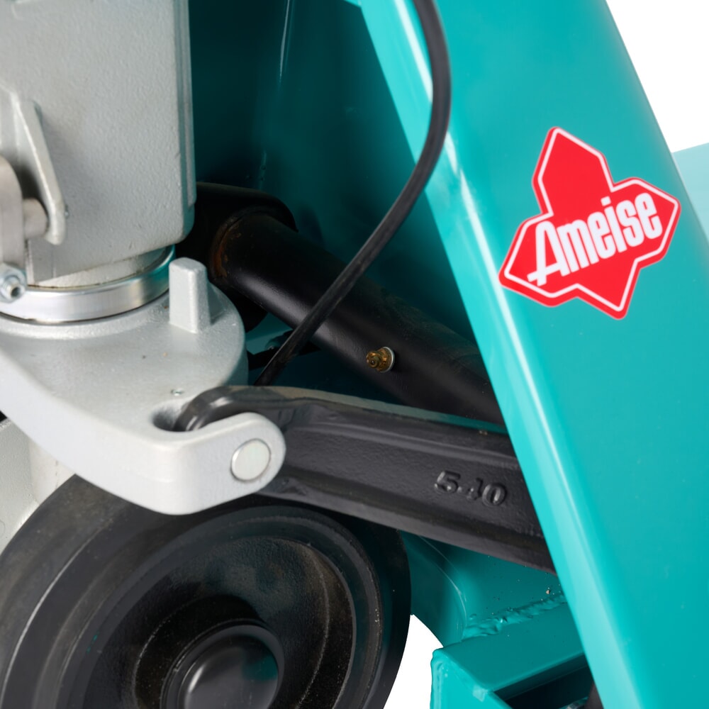 Numéro de l'image du produit 11: Transpalette manuel Ameise® PTM 2.5 avec frein à main, capacité de charge 2 500 kg, longueur des fourches 1 150 mm, caoutchouc plein / polyuréthane