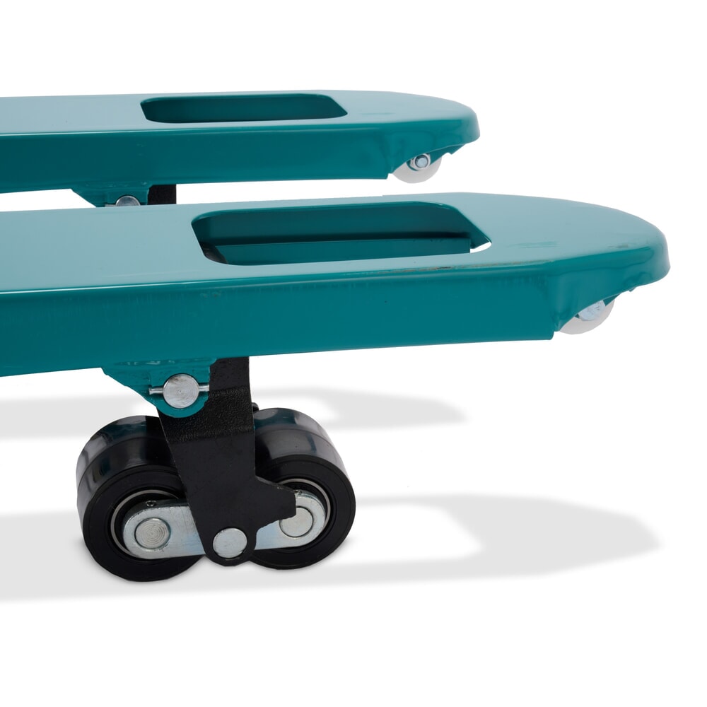 Numéro de l'image du produit 11: Transpalette manuel Ameise® PTM 2.5 avec levée rapide, capacité de charge 2 500 kg, longueur des fourches 1 150 mm, caoutchouc plein / polyuréthane, galets tandem