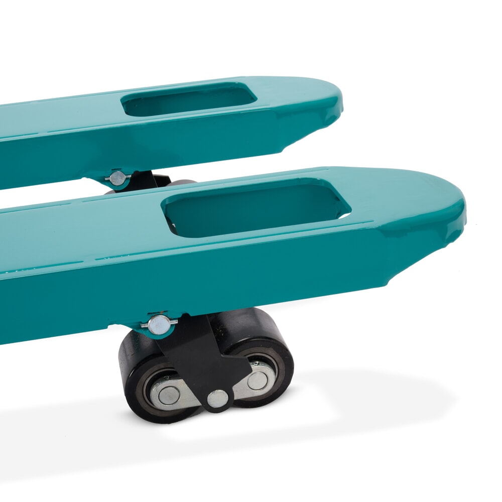 Numéro de l'image du produit 12: Transpalette manuel Ameise® PTM 3.5 capacité de charge 3 500 kg, longueur des fourches 2 000 mm, polyuréthane, galets tandem