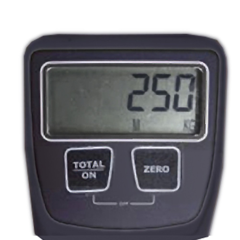 Numéro de l'image du produit 2: Transpalette avec balance BASIC PTM 2.0 Scale, pas de 5 kg, capacité de charge 2 000 kg, galets tandem
