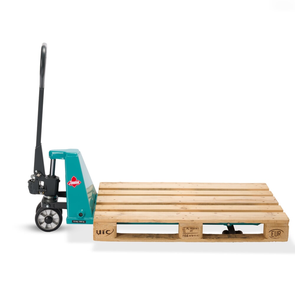 Numéro de l'image du produit 9: Transpalette manuel surbaissé Ameise® PTM 1.5 Low, capacité de charge 1 500 kg, longueur des fourches 1 150 mm, caoutchouc plein / polyuréthane, galets tandem