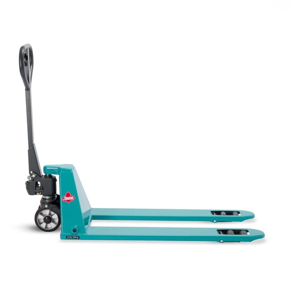 Numéro de l'image du produit 11: Transpalette manuel surbaissé Ameise® PTM 1.5 Low, capacité de charge 1 500 kg, longueur des fourches 1 150 mm, caoutchouc plein / polyuréthane, galets tandem