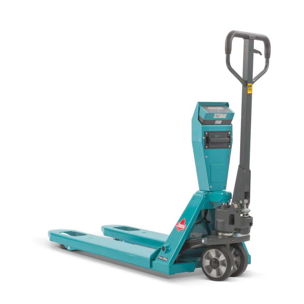 Illustration du produit: Transpalette avec balance Ameise® PTM 2.0 Scale+, avec balance de précision, capacité de charge 2 000 kg, galets tandem