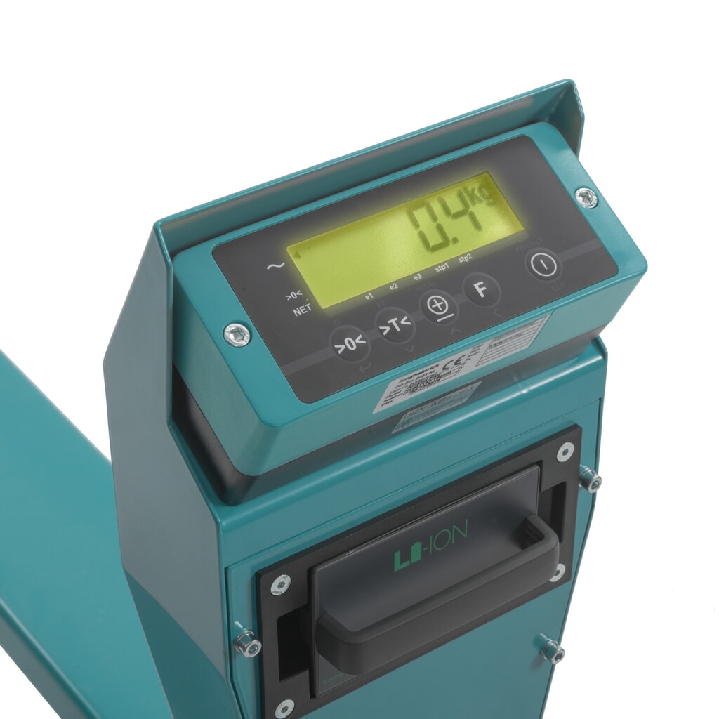 Transpalette avec balance Ameise® PTM 2.0 Scale+, avec balance de précision, capacité de charge 2 000 kg, galets tandem N° de l'image du produit 3 : Transpalette avec balance Ameise® PTM 2.0 Scale+, avec balance de précision, capacité de charge 2 000 kg, galets tandem