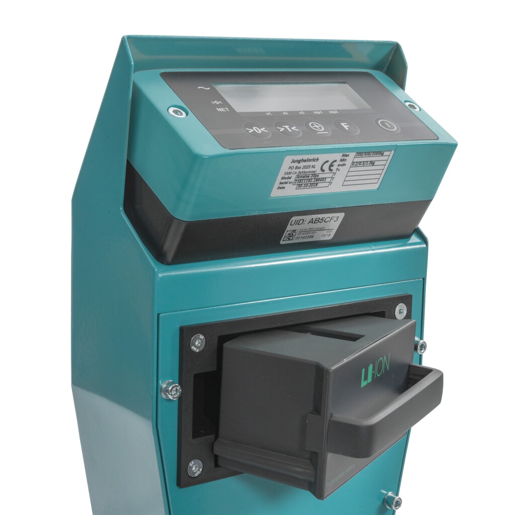 Transpalette avec balance Ameise® PTM 2.0 Scale+, avec balance de précision, capacité de charge 2 000 kg, galets tandem N° de l'image du produit 4 : Transpalette avec balance Ameise® PTM 2.0 Scale+, avec balance de précision, capacité de charge 2 000 kg, galets tandem