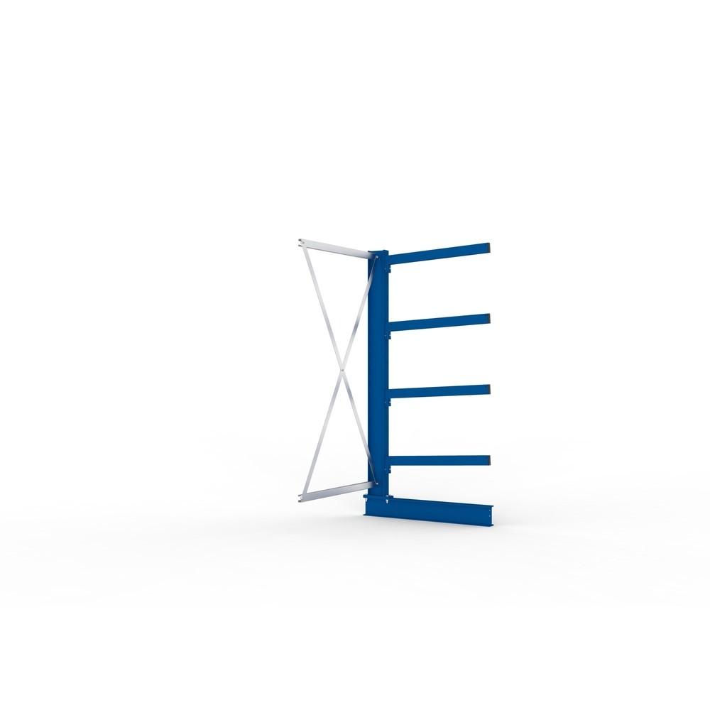 Numéro de l'image du produit 4: Travée auxiliaire de rayonnage cantilever META, unilatéral, capacité de charge par bras 355 kg, H x l x P 2 000 x 1 030 x 830 mm