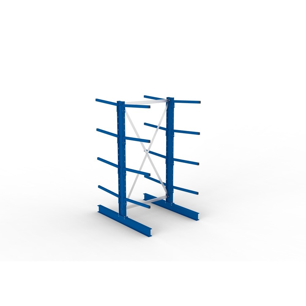 Numéro de l'image du produit 4: Module de base de rayonnage cantilever META, double accès, capacité de charge par bras 140 kg, H x l x P 2 000 x 1 094 x 1 420 mm