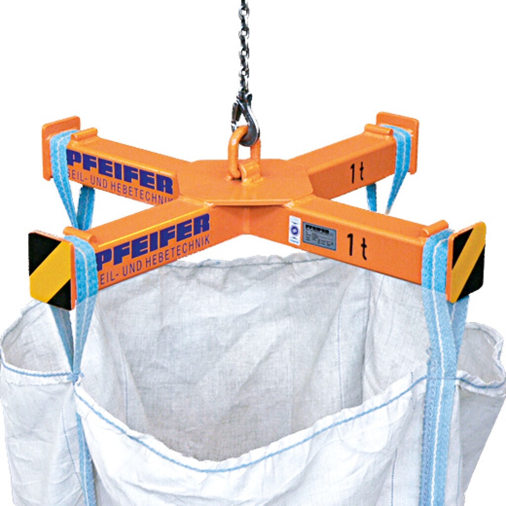 Traverse BIG BAG pour utilisation à la grue, capacité de charge 1 000 kg Illustration du produit: Traverse BIG BAG pour utilisation à la grue, capacité de charge 1 000 kg