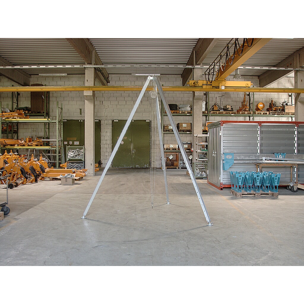 N° de l'image du produit 1 : Trépied en aluminium D-250, longueur de support min./max. 1 180/1 880 mm, capacité de charge 250 kg