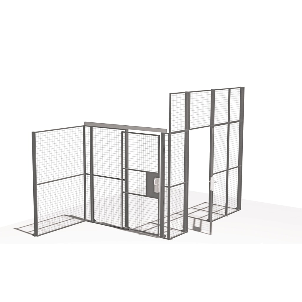 Illustration du produit: Élément de cloison TROAX® Standard, Hxl 2 200 x 1 500 mm