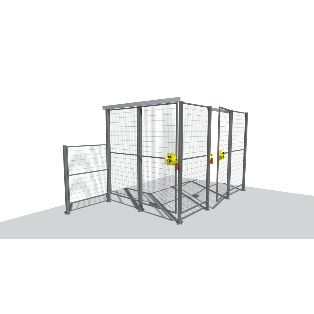 Illustration du produit: Panneau de protection machine TROAX® Profi, Hxl 2 050 x 800 mm