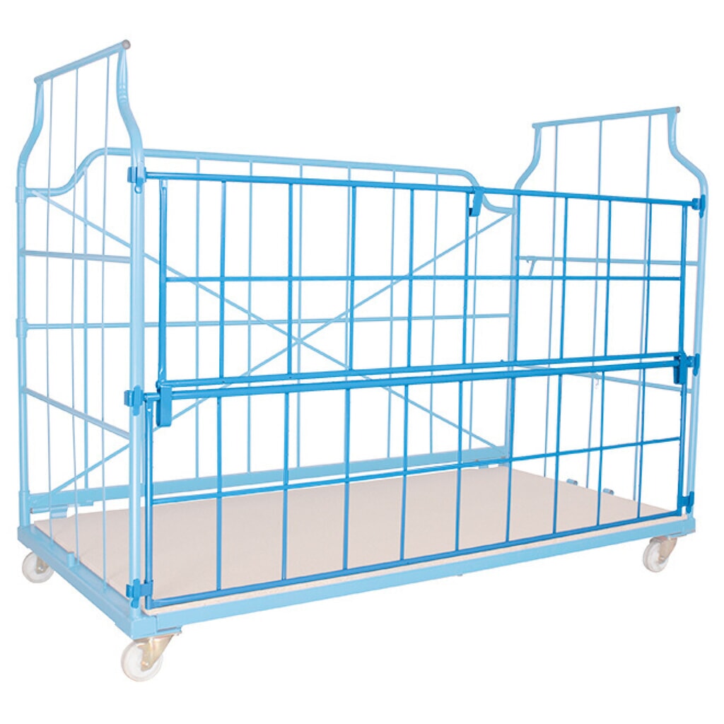 Universal-Corlette® avec paroi avant partagée, HxlxP 1 850 x 1 200 x 1 150 mm Illustration du produit: Universal-Corlette® avec paroi avant partagée, HxlxP 1 850 x 1 200 x 1 150 mm